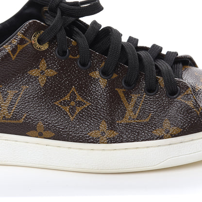Louis Vuitton Patent Monogram Frontrow Sneakers 39 10 of 12