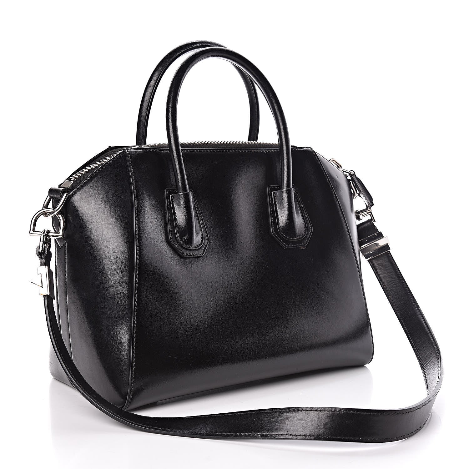 Givenchy Shiny Lord Calfskin Small Antigona Black 3 of 12