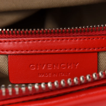 Givenchy Shiny Lord Calfskin Small Antigona Medium Red 6 of 9