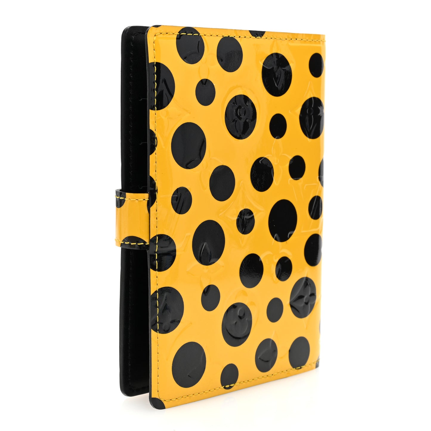 Vernis Kusama Infinity Dots Small Ring Agenda Cover Yellow