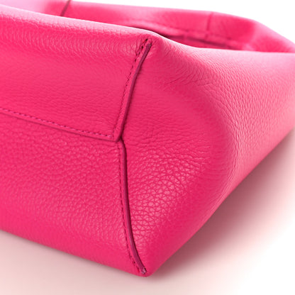 Marc Jacobs Grained Calfskin Mini The Sack Bag Hot Pink 8 of 9