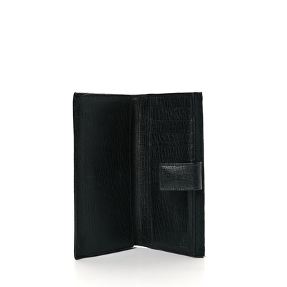 Gucci Monogram Hasler Continental Wallet Black 10 of 11