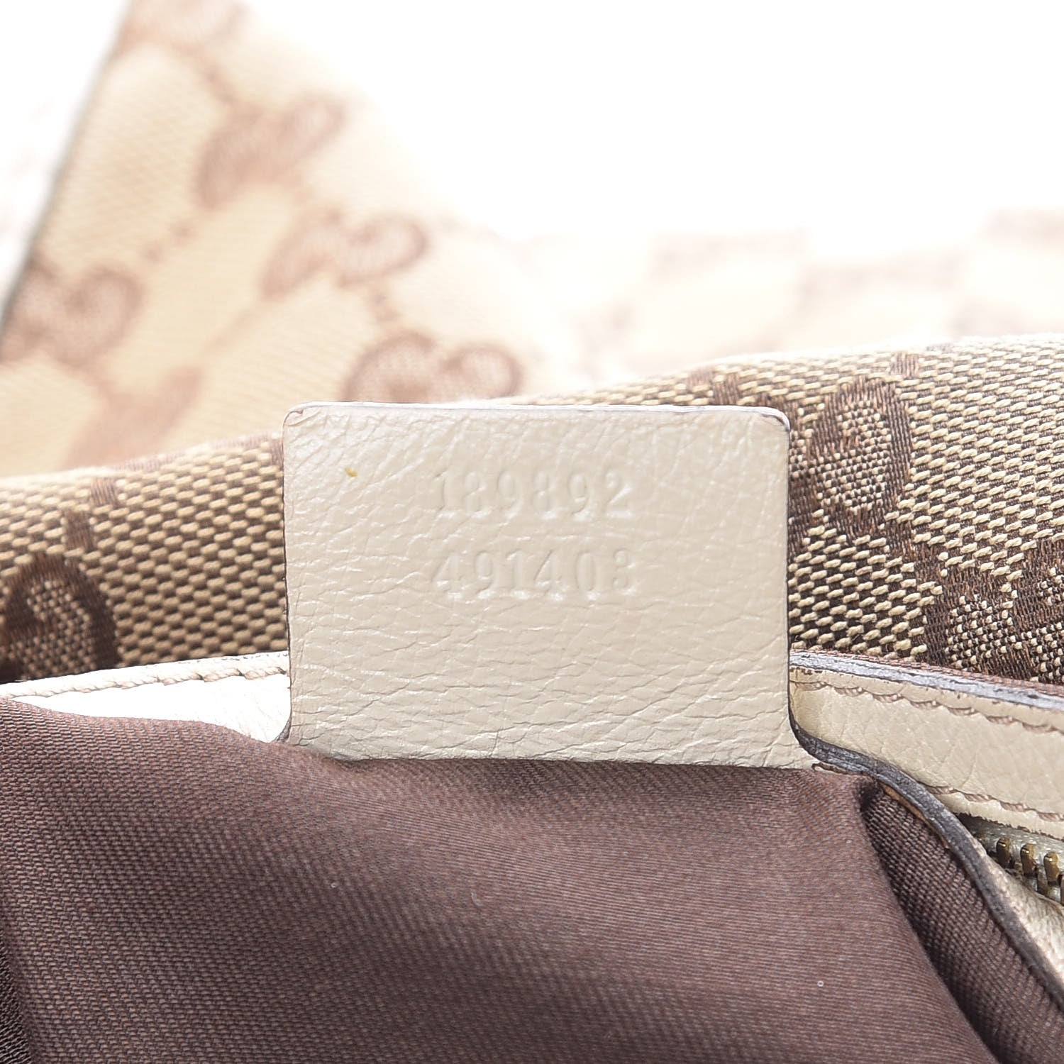 Gucci Monogram Horsebit Nail Medium Boston White 7 of 19