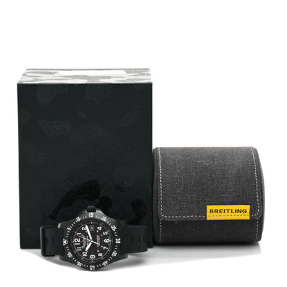 Breitling Breitlight Rubber 45mm Colt Skyracer Quartz Watch Black X74320 5 of 5