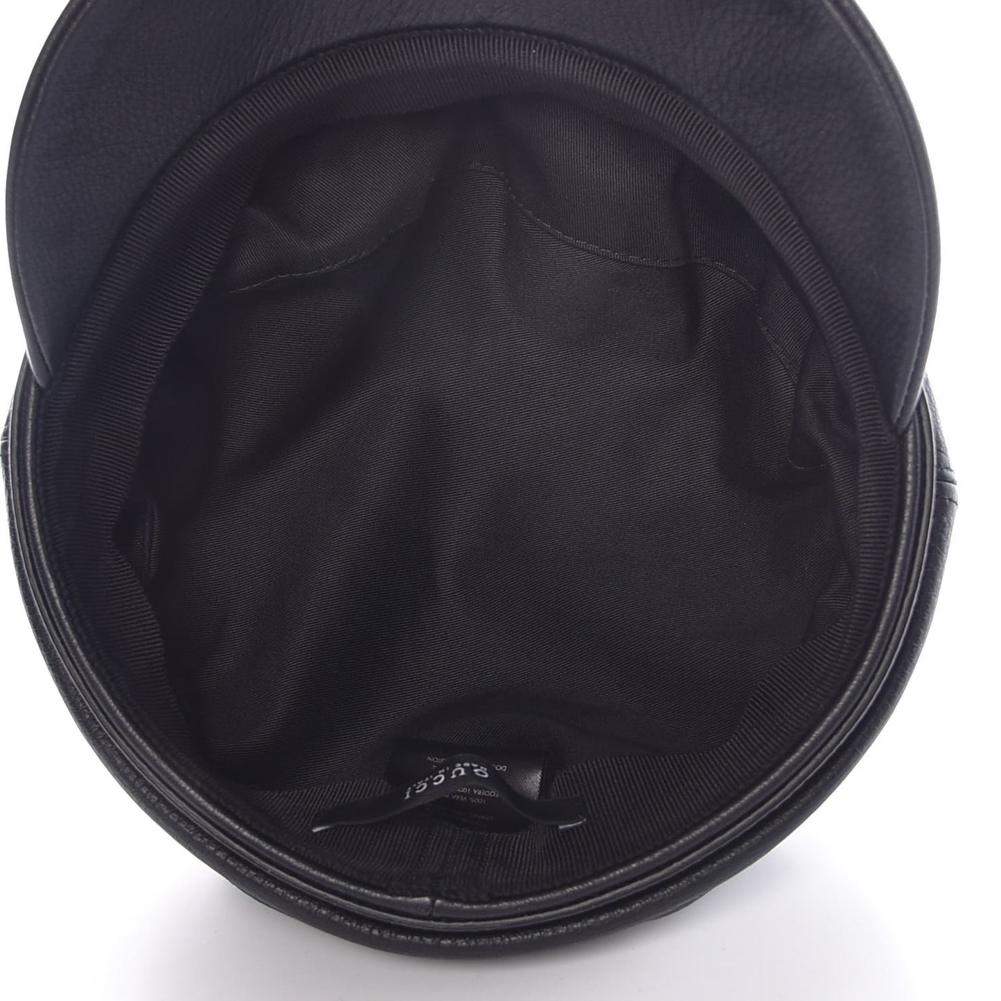 Calfskin Cellarius Hat M Black