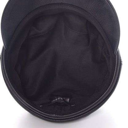 Gucci Calfskin Cellarius Hat M Black 5 of 6