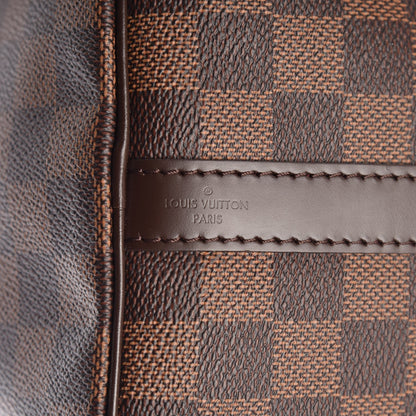 Louis Vuitton Damier Ebene Speedy Bandouliere 25 6 of 8
