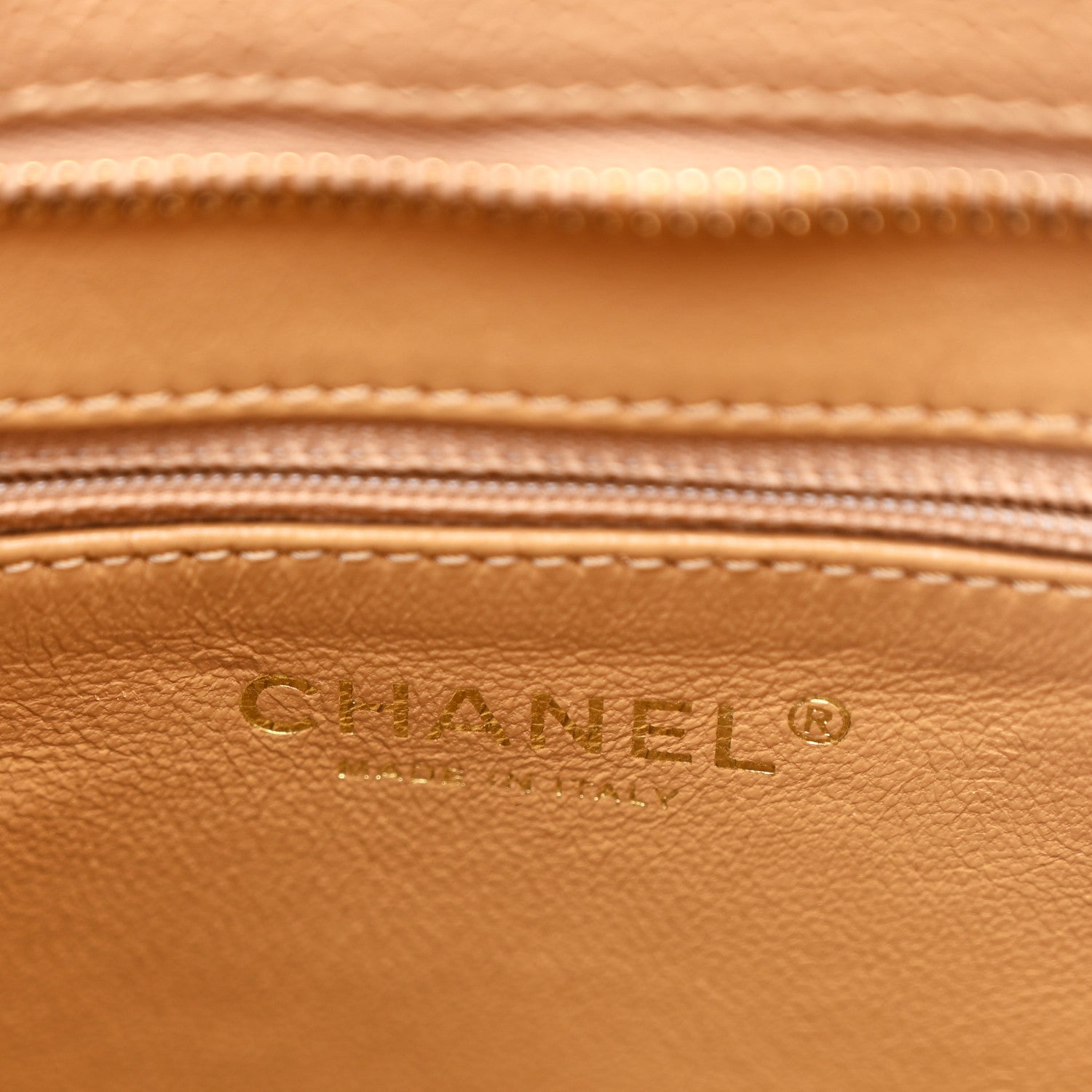 Chanel Caviar Quilted Medallion Tote Beige 6 of 12