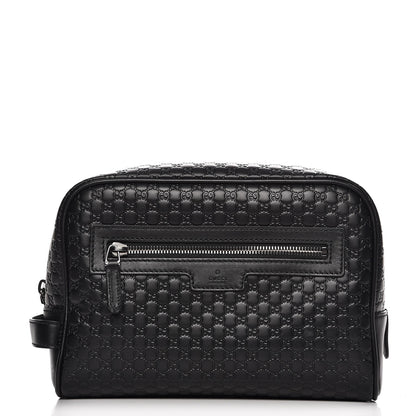Gucci Microguccissima Toiletry Case Black 1 of 8