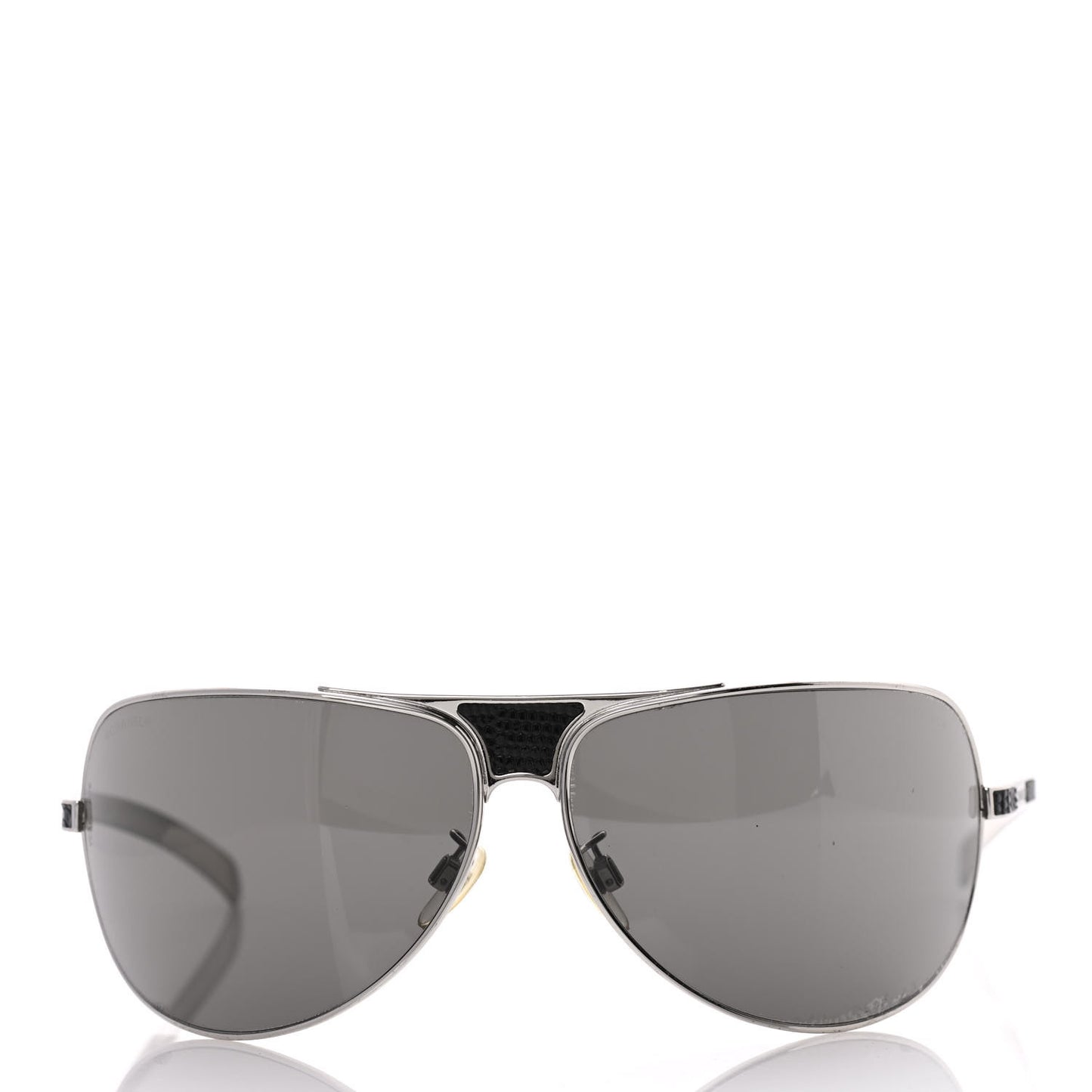 Metal Pilot Sunglasses 4140-Q Black