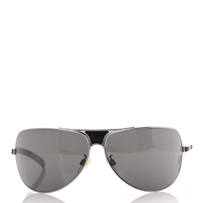Chanel Metal Pilot Sunglasses 4140-Q Black 2 of 9