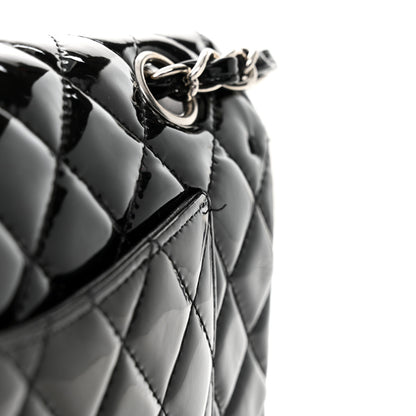 Chanel Patent Quilted Medium Double Flap Black 20 of 20