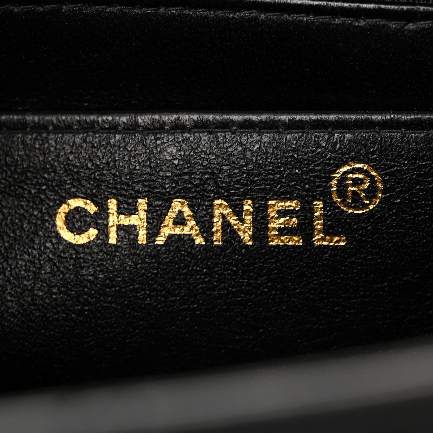 Chanel Caviar Diamond Stitched Square Flap Shoulder Bag Black 6 of 10