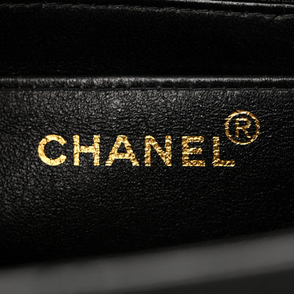 Chanel Caviar Diamond Stitched Square Flap Shoulder Bag Black 6 of 10