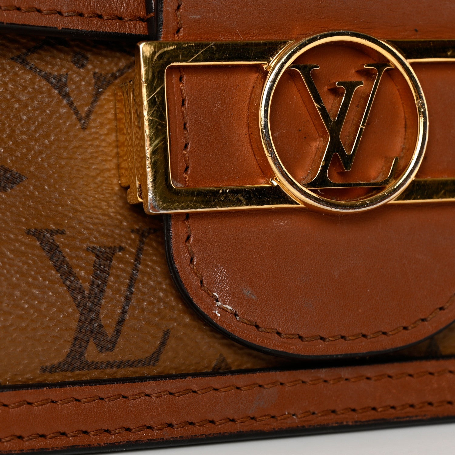 Louis Vuitton Reverse Monogram Dauphine Mini 12 of 13