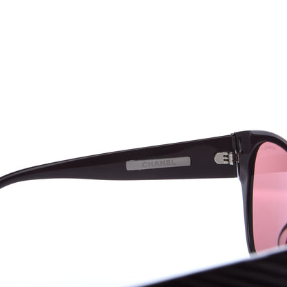 Chanel Acetate Butterfly CC Sunglasses 5412 Burgundy 5 of 8