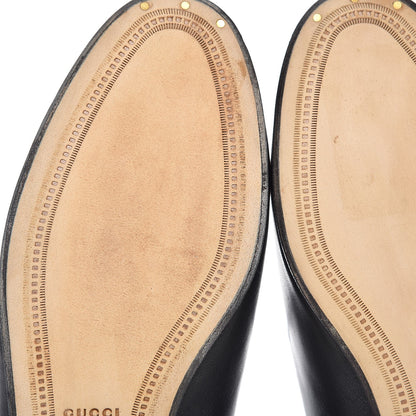 Gucci Lambskin Womens Brixton Horsebit Loafers 36.5 Black 18 of 18