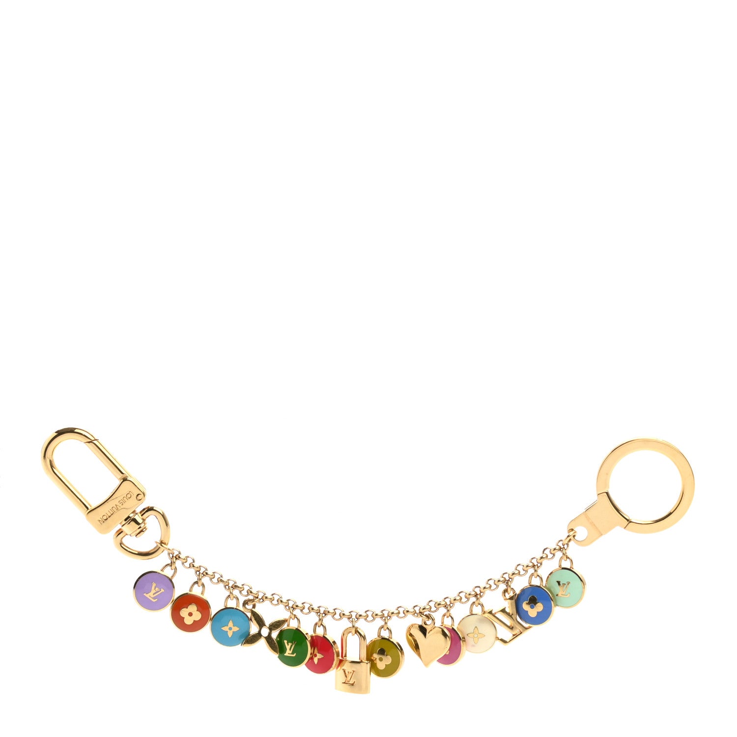 Louis Vuitton Pastilles Key Chain Bag Charm Multicolor 1 of 4