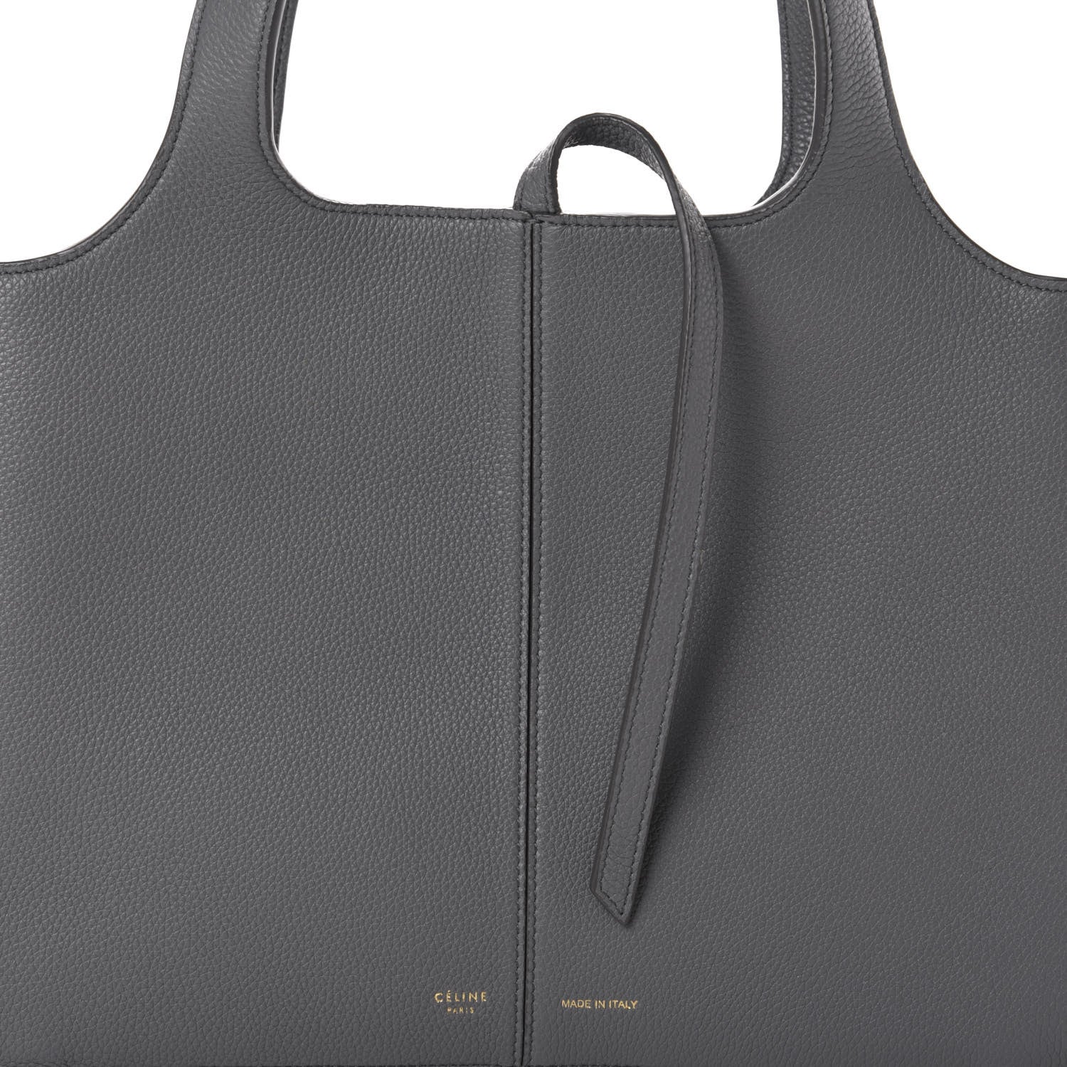 Celine Baby Grained Calfskin Small Tri-Fold Bag Kohl 11 of 11