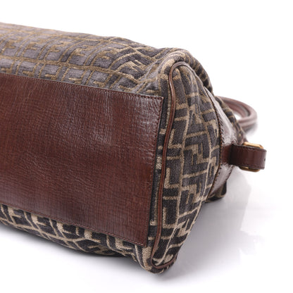 Fendi Velvet Zucca Vitello Large Bag De Jour Fango 6 of 9