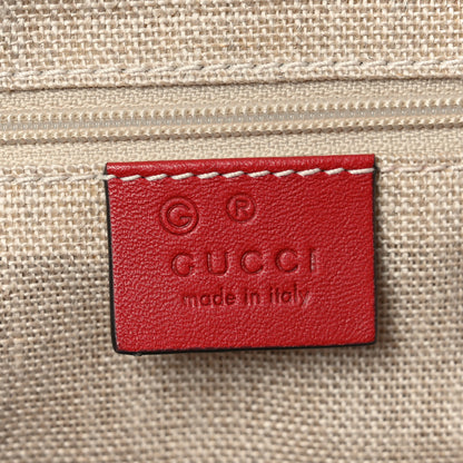 Gucci Soft Microguccissima Large Tote Red 6 of 10