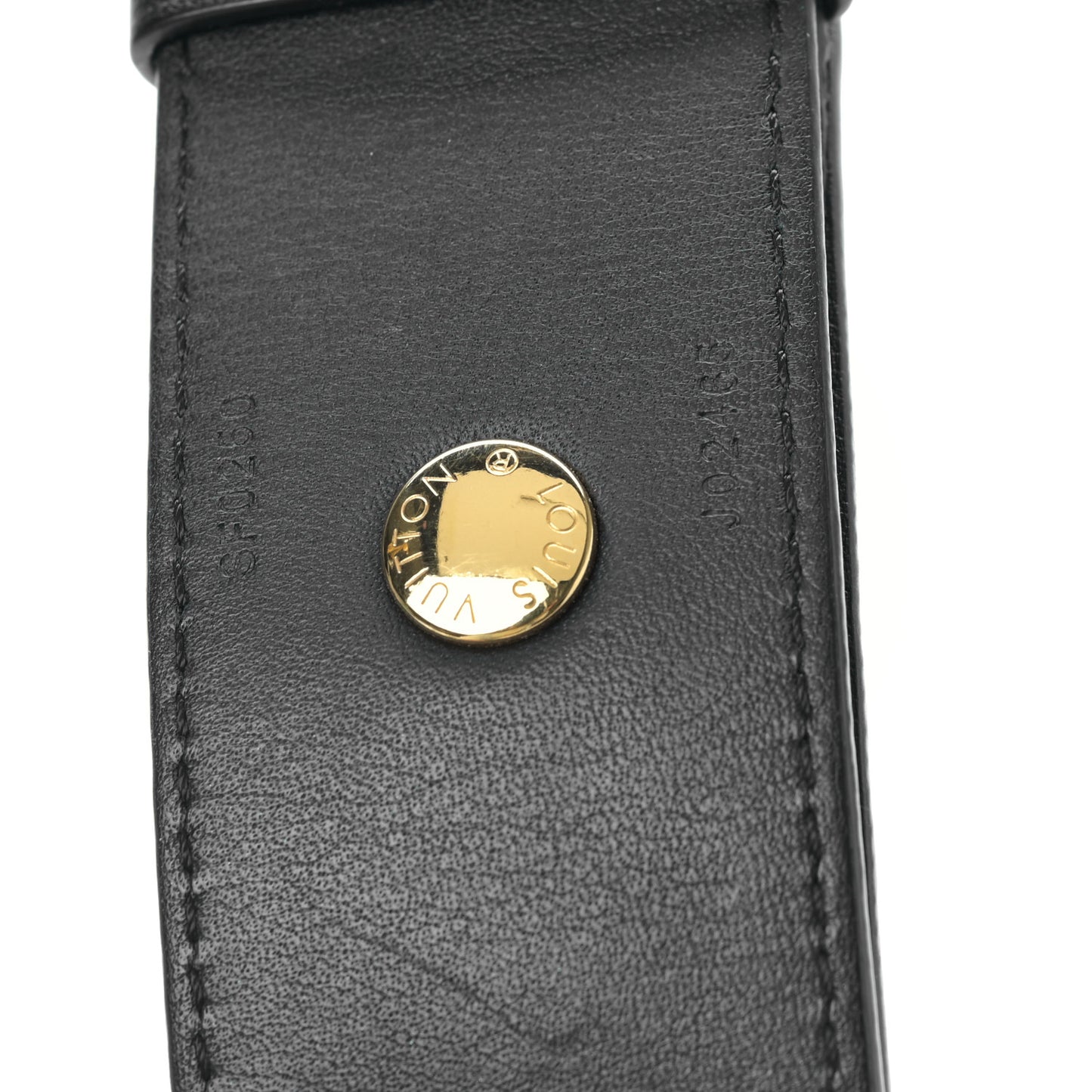 Monogram Adjustable Bandouliere Shoulder Strap Black