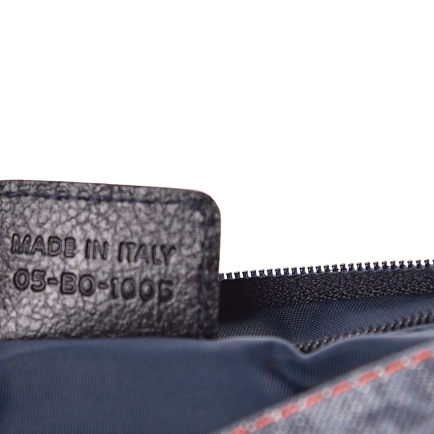 Christian Dior Denim Monogram Flight Messenger Bag Blue 7 of 9