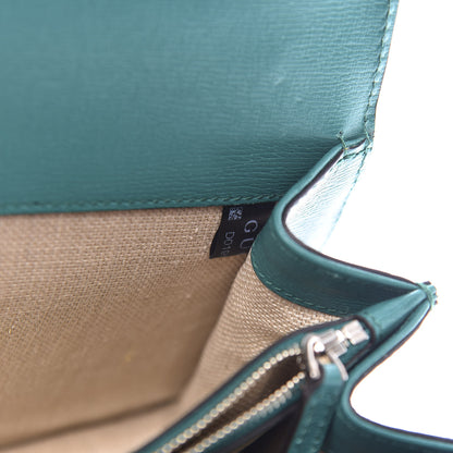 Gucci Calfskin Blooms Print Small Dionysus Shoulder Bag Bright Emerald Multicolor 8 of 11