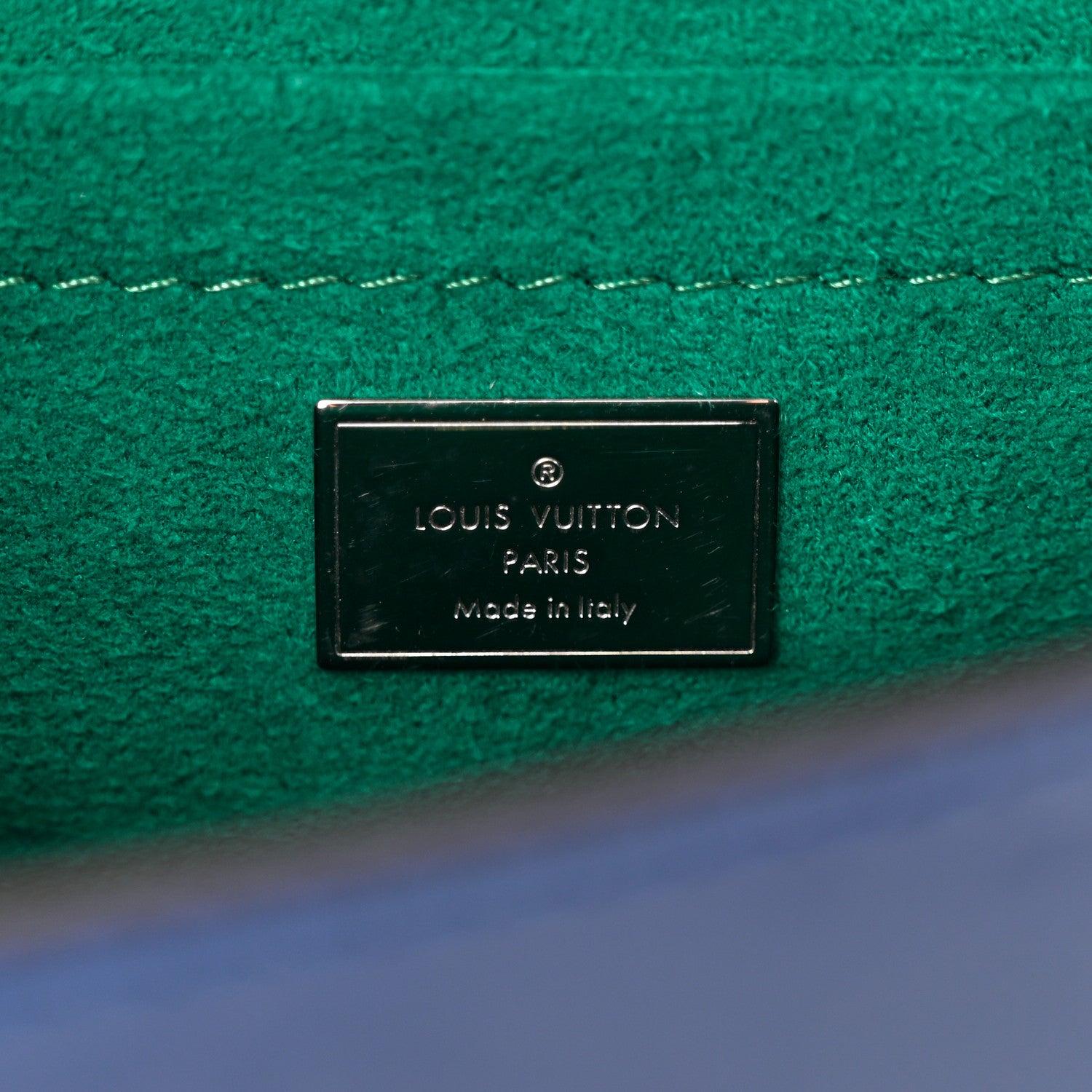 Louis Vuitton Vernis Epi Monogram Spring Street Blue 6 of 9