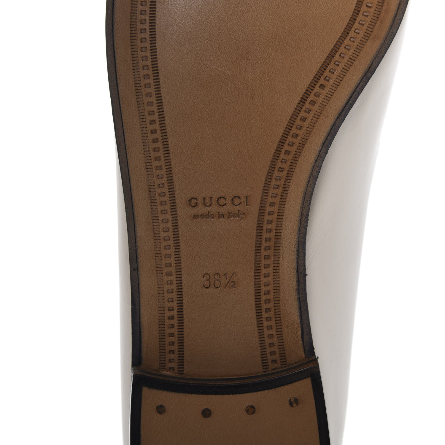 Gucci Calfskin Taste Strawberry Womens Brixton Horsebit Loafers 38.5 Ivory Red 8 of 10