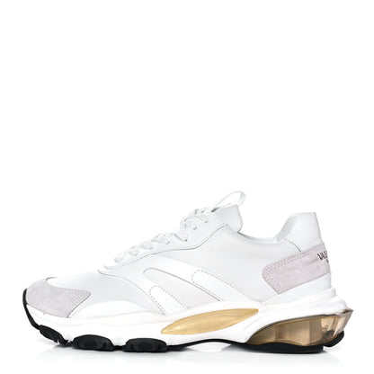 Valentino Garavani Calfskin Mens Bounce Sneakers 40 White 1 of 13