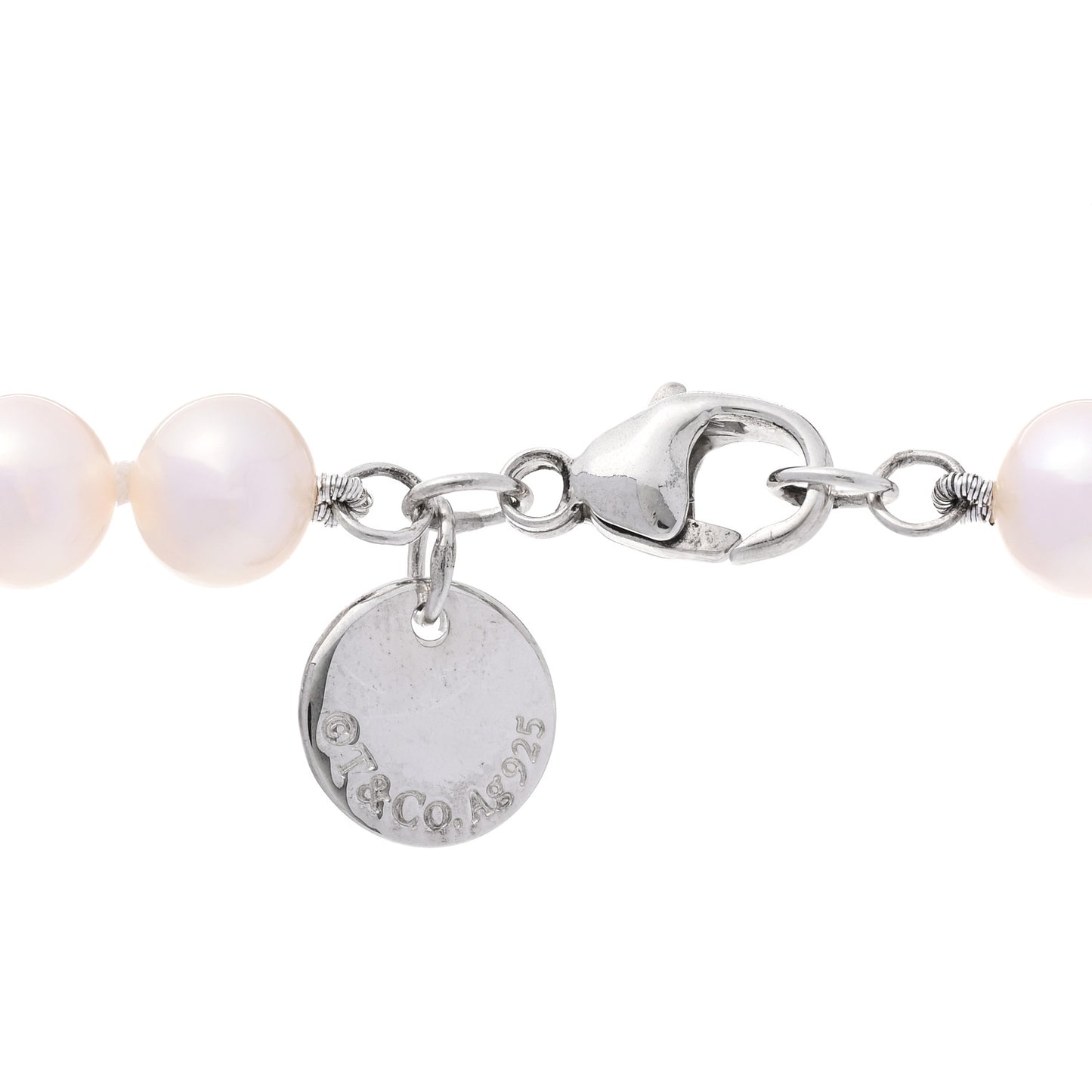 Sterling Silver Freshwater Pearl 6-7mm Ziegfeld Necklace