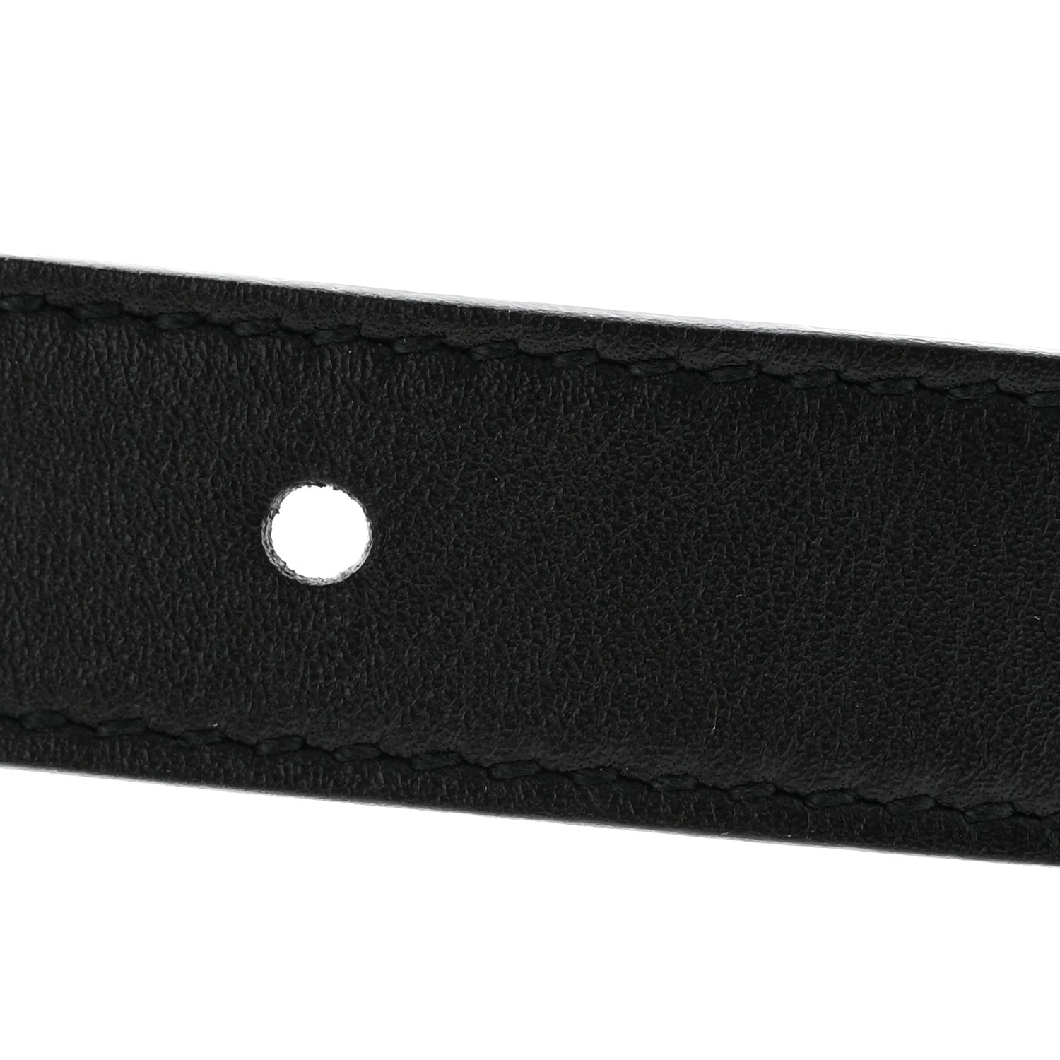 Gucci Calfskin Double G 20mm Belt 95 38 Black 6 of 9