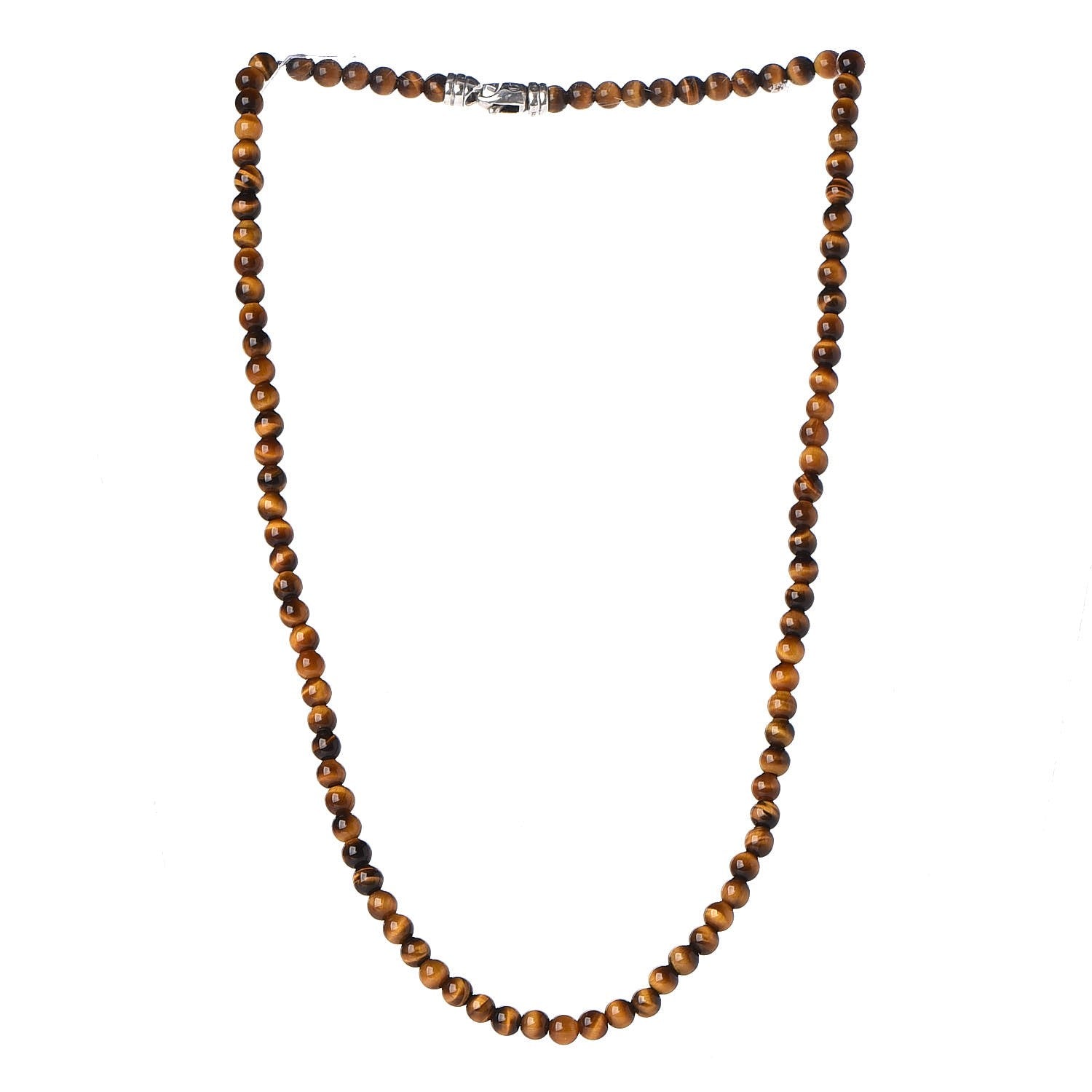 David Yurman Tigers Eye Spiritual Beads Necklace 3 of 5