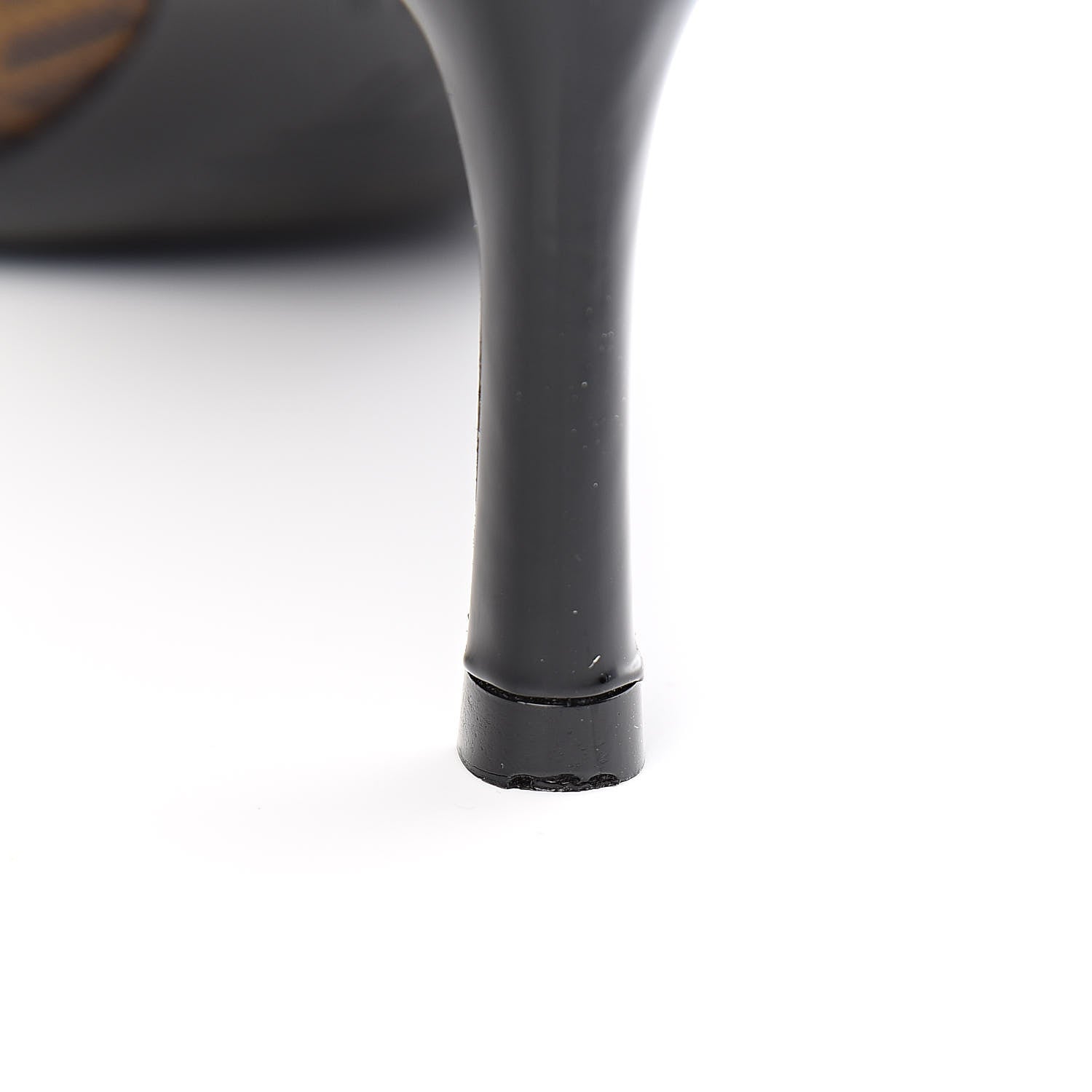 Louis Vuitton Monogram Cherie Pumps 36 Black 10 of 13