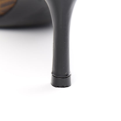 Louis Vuitton Monogram Cherie Pumps 36 Black 10 of 13