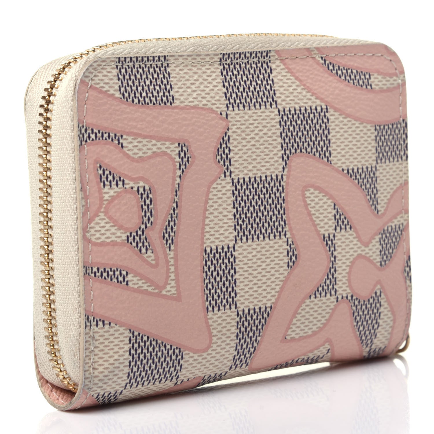 Louis Vuitton Damier Azur Tahitienne Zippy Coin Purse 2 of 4