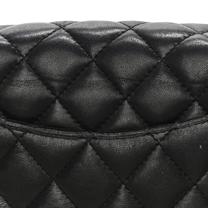 Chanel Lambskin Quilted Valentine Charms Mini Rectangular Flap Black 20 of 22