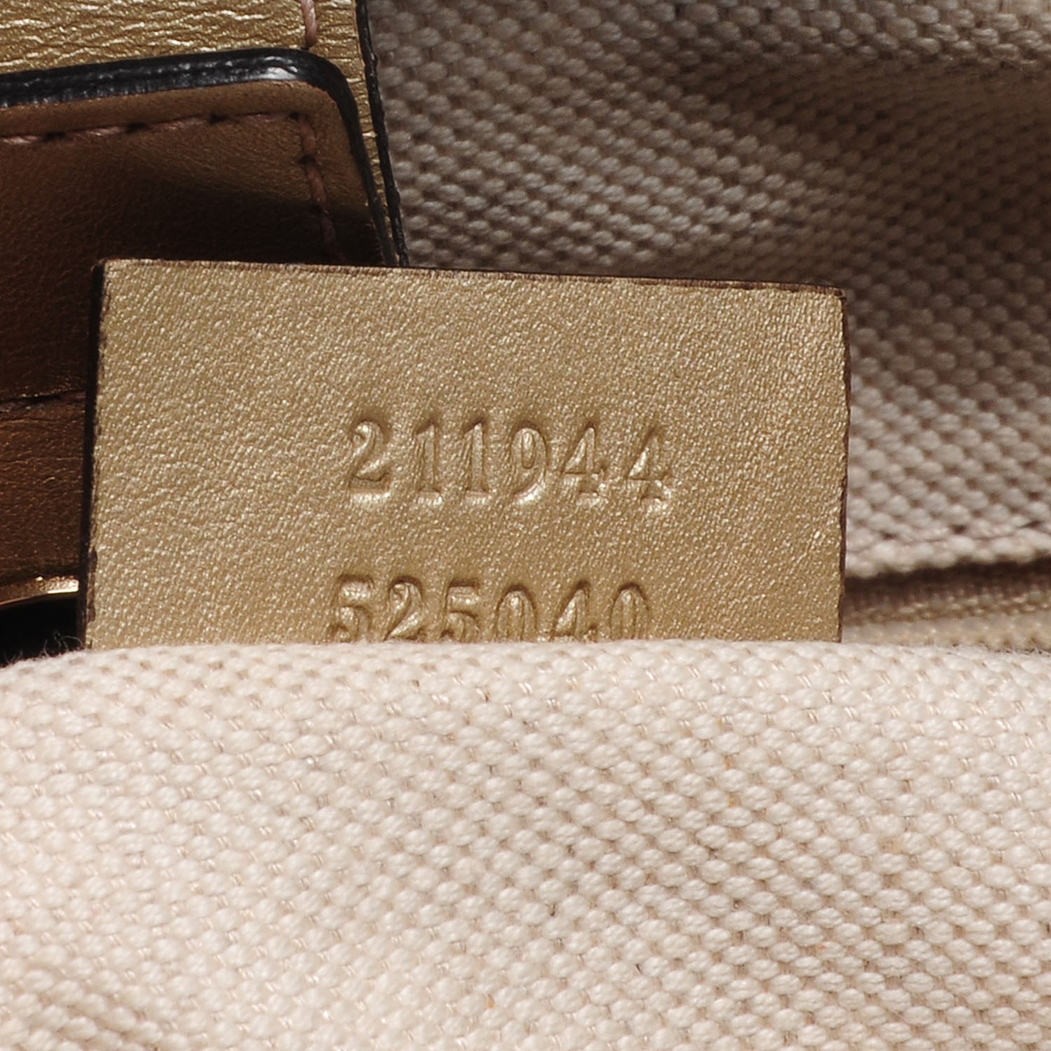 Gucci Monogram Medium Sukey Tote Champagne 7 of 7