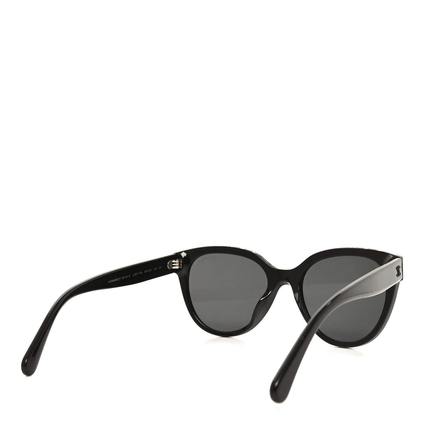 Acetate CC Butterfly Sunglasses 5414-A Black