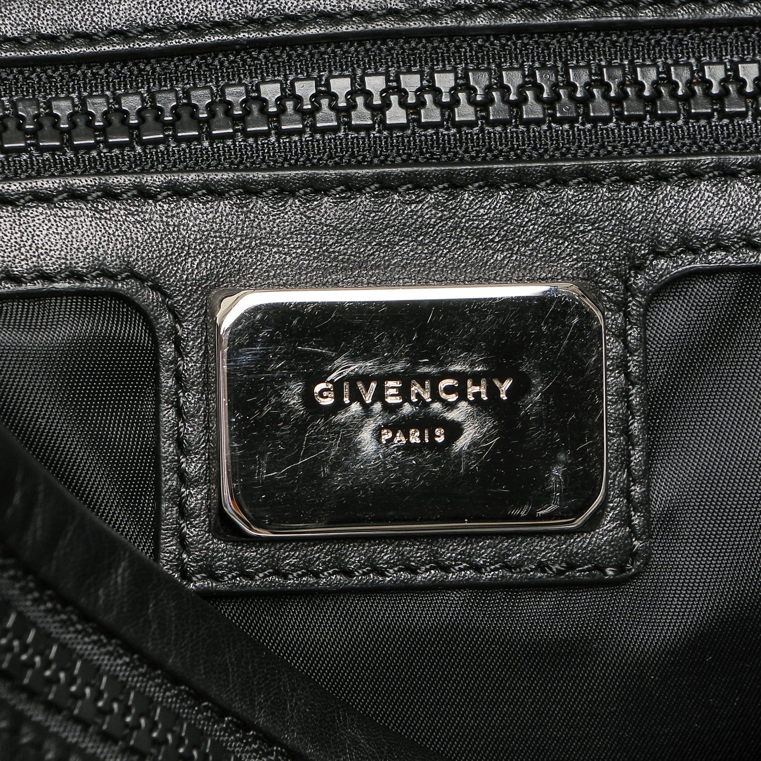 Givenchy Calfskin Obsedia Messenger Black 6 of 6