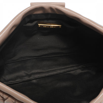 Miu Miu Leather Matelasse Clutch Cammeo 6 of 9