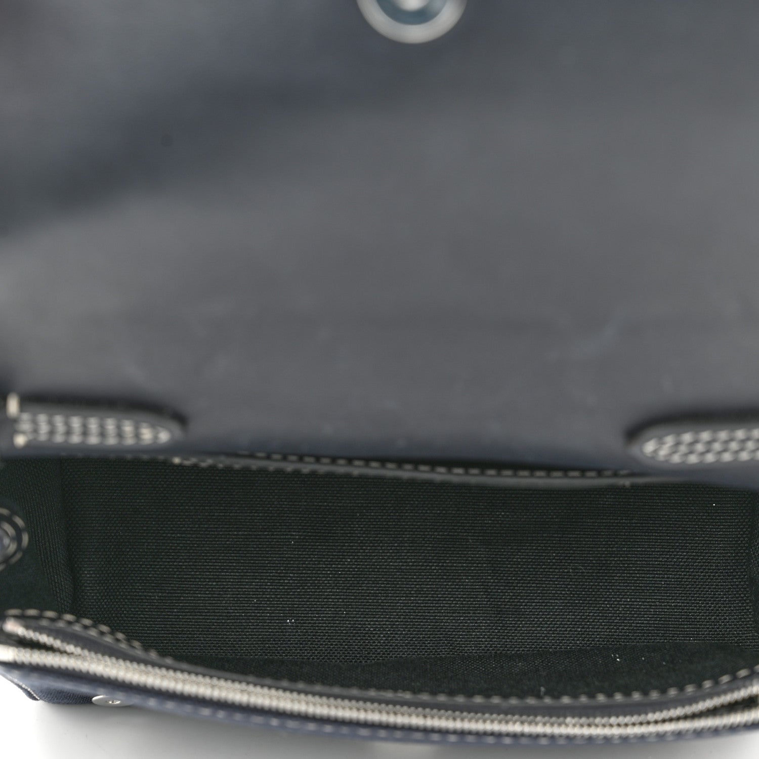 Burberry Cotton Canvas Horseferry Small Crossbody Bag Navy 5 of 11