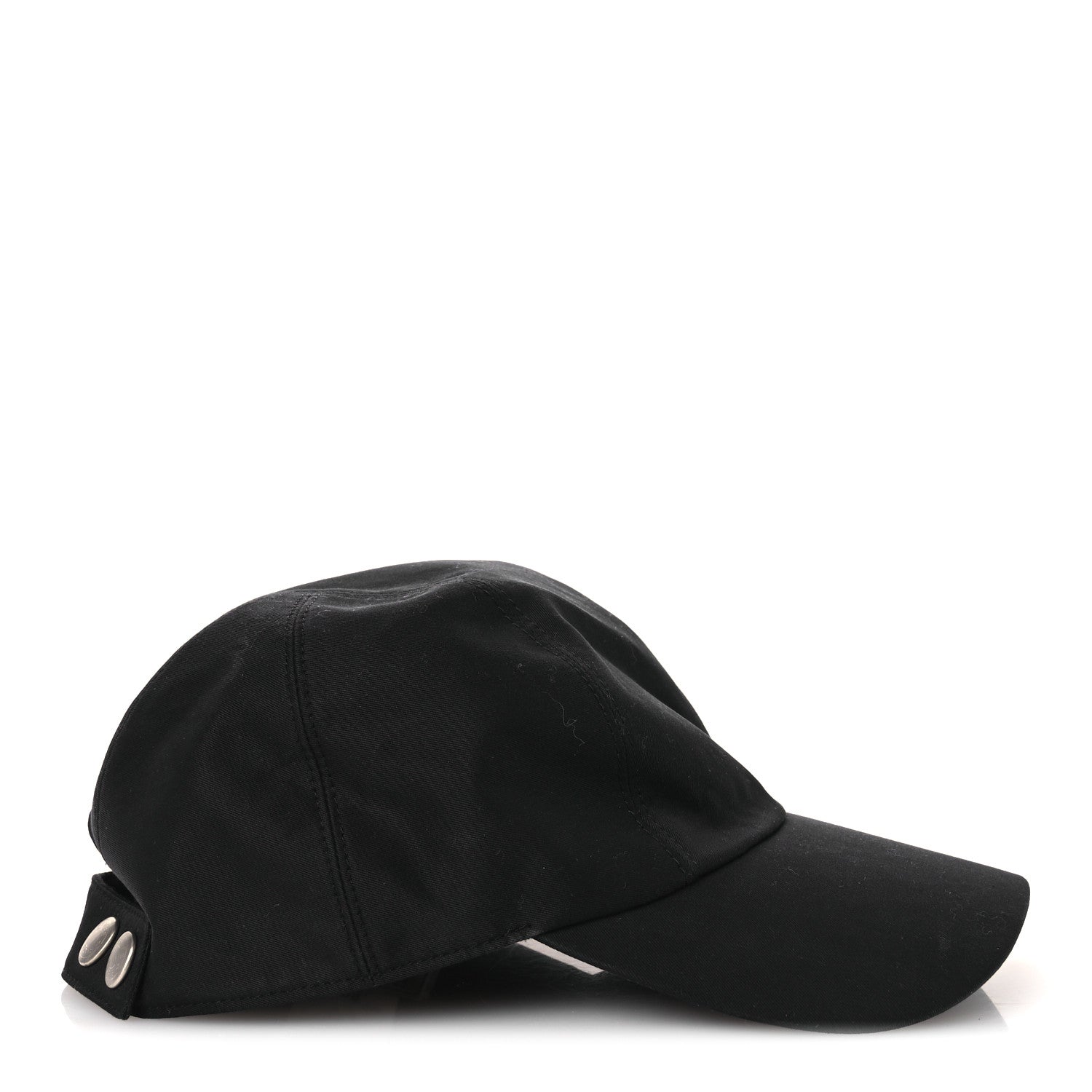Hermes Cotton Miles H Circle Hat 60 Black 5 of 10