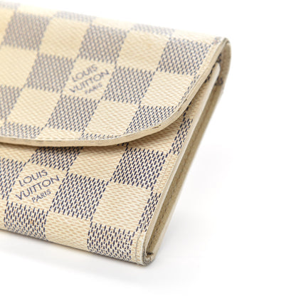 Louis Vuitton Damier Azur Emilie Wallet 8 of 12