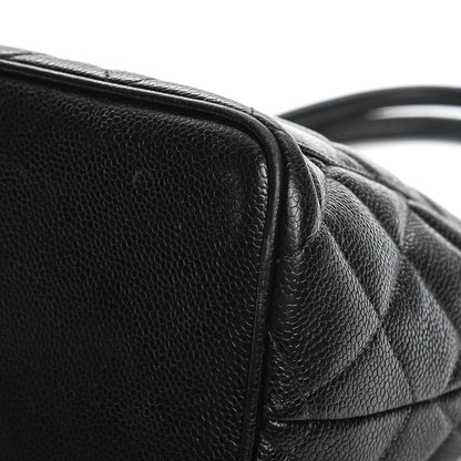 Chanel Caviar Quilted Medallion Tote Black 15 of 15
