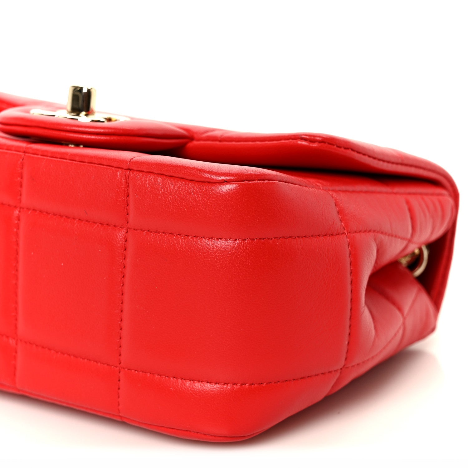 Chanel Lambskin Resin Crystal Square Quilted Monacoco Mini Flap Rogue 11 of 11