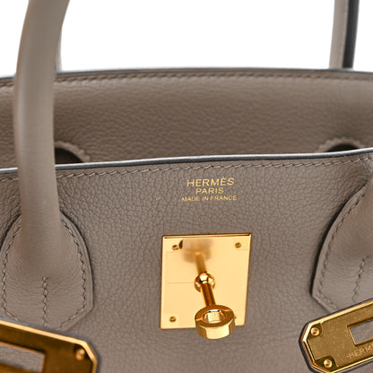 Hermes Taurillon Novillo Birkin 30 Gris Asphalte 6 of 11