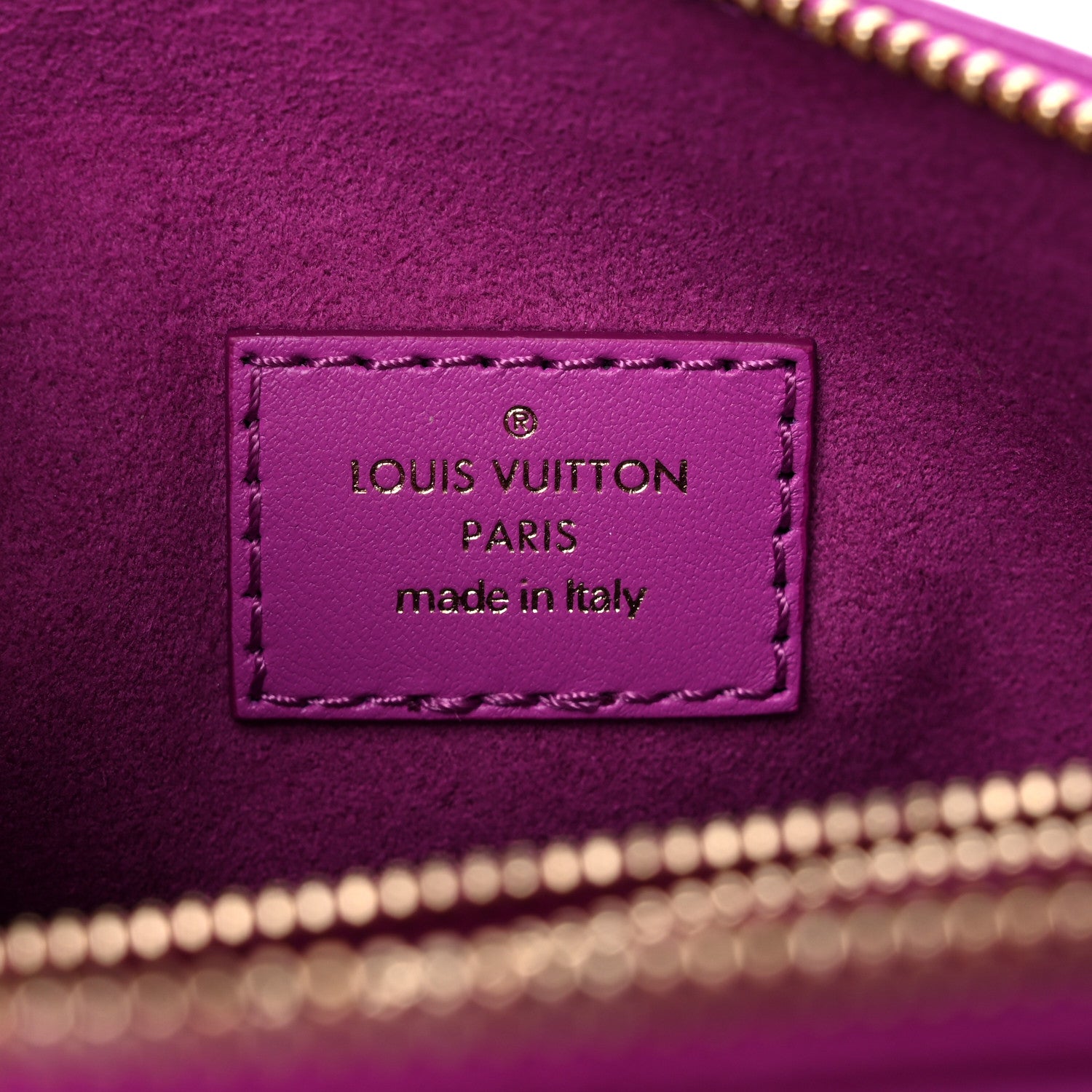 Louis Vuitton Lambskin Embossed Monogram Coussin BB Orchid 9 of 11