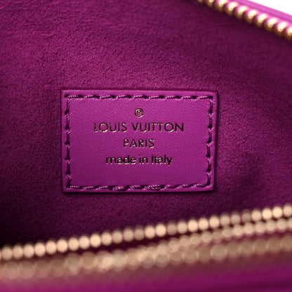 Louis Vuitton Lambskin Embossed Monogram Coussin BB Orchid 9 of 11